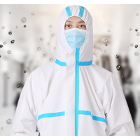 Protective Clothing Coverall Suit Protective Suit Coveralls With Cap Full Body Protection, Labor Insurance Safety